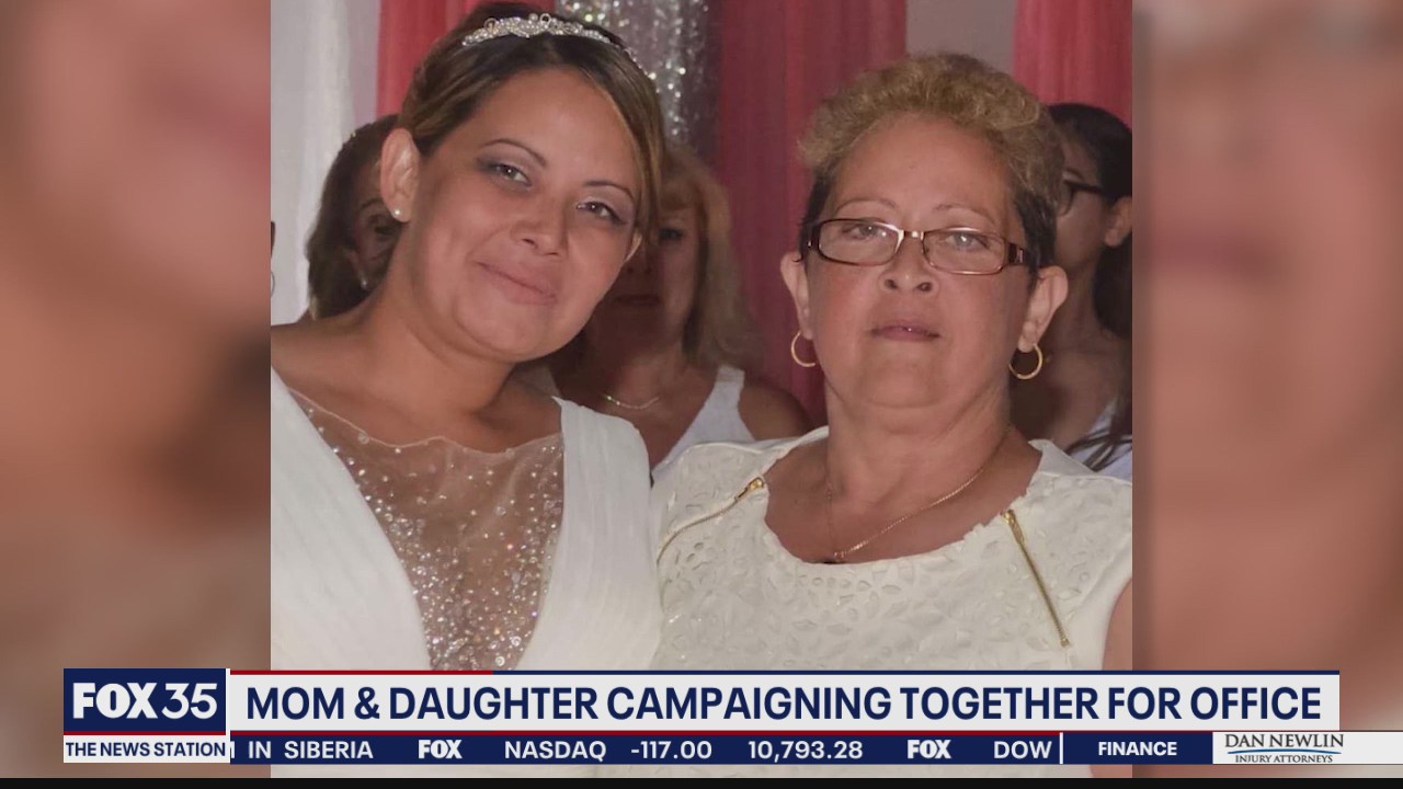 Mom, daughter campaigning together for office