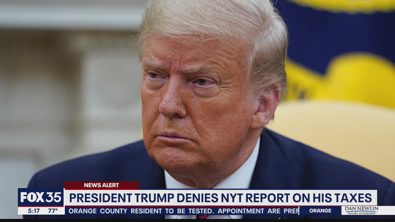 President denies NYT reports on his tax avoidance