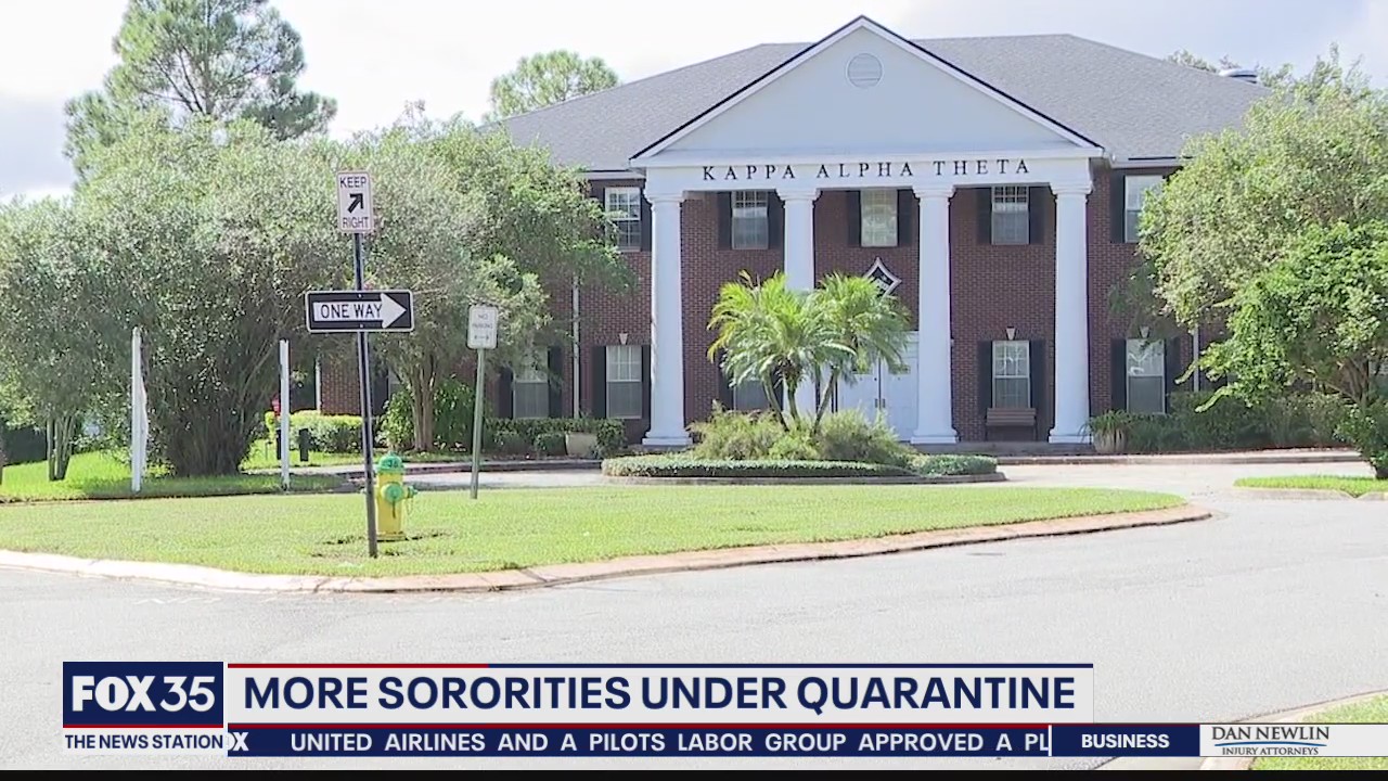 More sororities under quarantine due to COVID-19