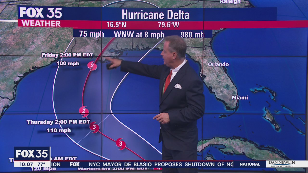 Hurricane Delta forming, could impact panhandle