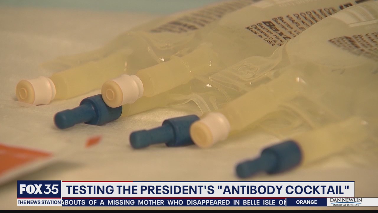 President Trump's antibody cocktail tested in Florida