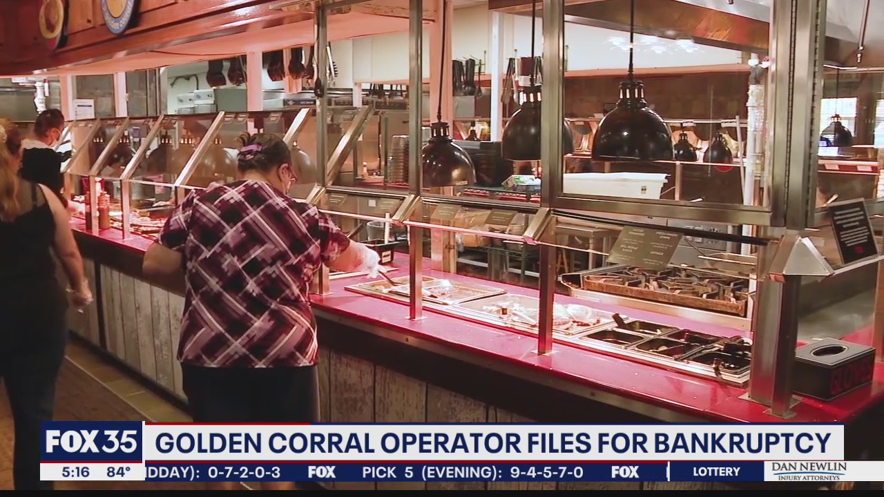 Golden Corral operator files for bankruptcy