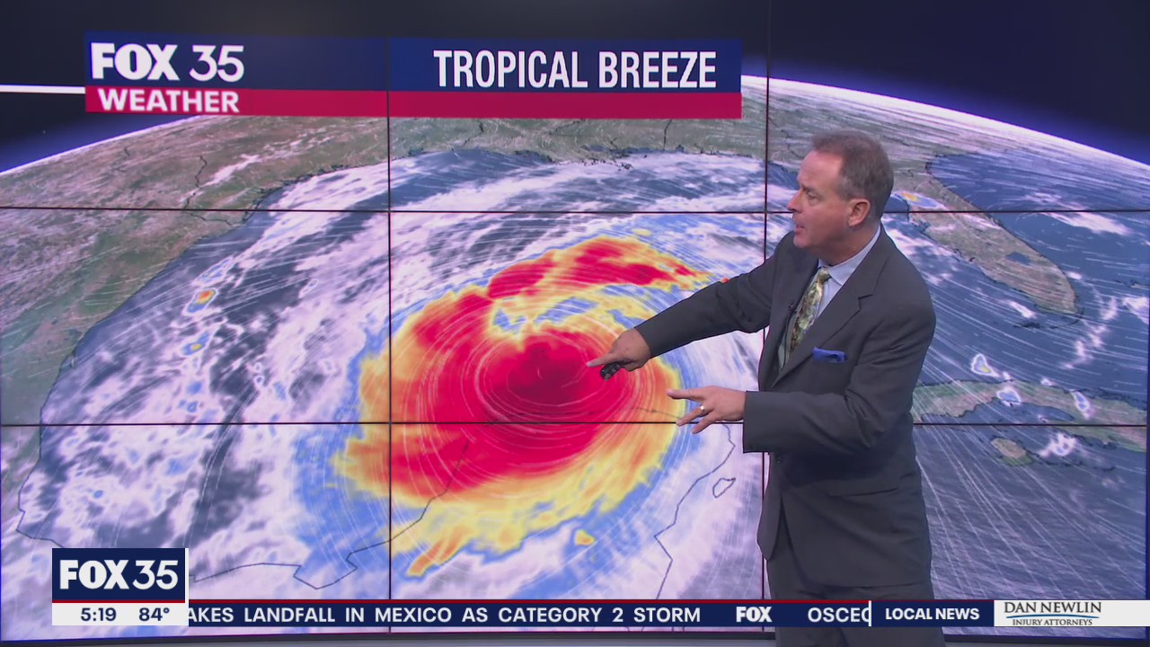 Tracking the Tropics: Hurricane Delta strikes Yucatan
