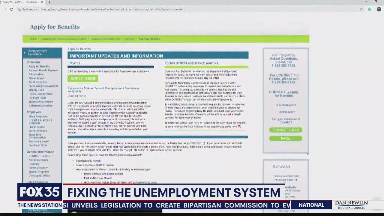 Fixing Florida's unemployment system