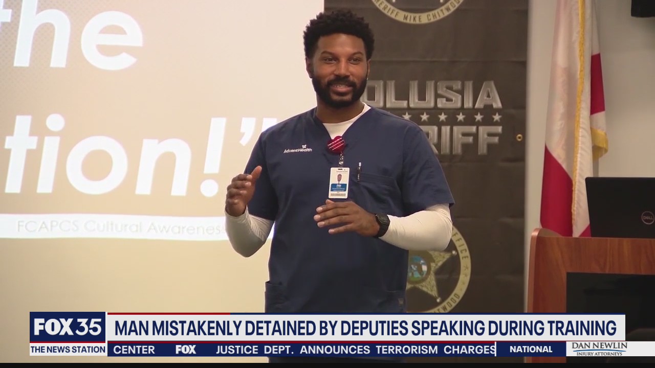 Man mistaken as burglary suspect speaks during deputy training