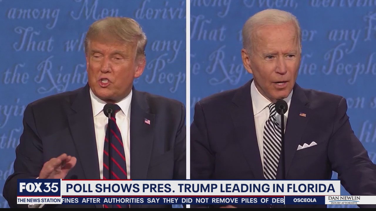 InsiderAdvantage poll gives Trump 3 point edge over Biden in Florida