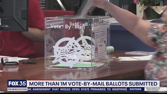 More than one million vote-by-mail ballots submitted in Florida