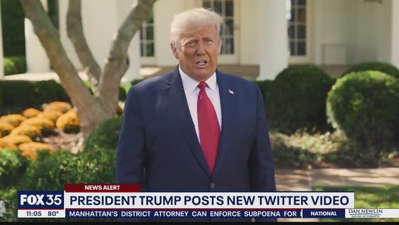 President Trump posts new Twitter video on treatment