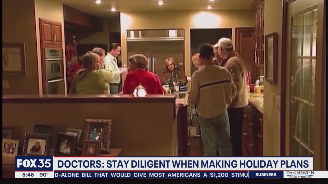 Doctors issue guidance for holiday gatherings