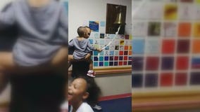 Toddler defeats cancer, happily rings hospital?s ceremonial bell.