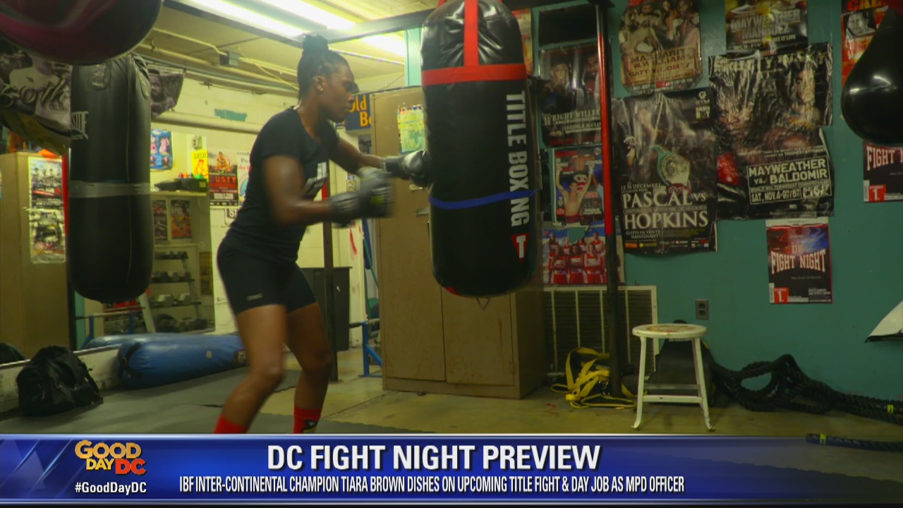 Double Duty - DC officer talks about her life as a professional boxer