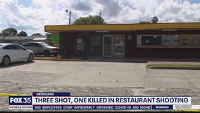 Shooting inside Melbourne restaurant