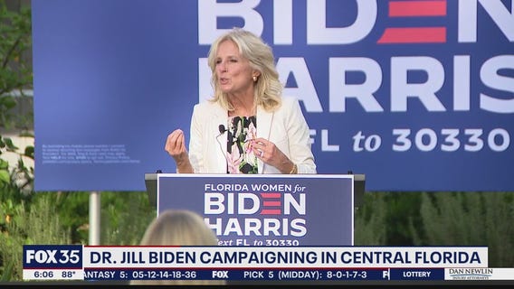 Dr. Jill Biden campaigning in Florida