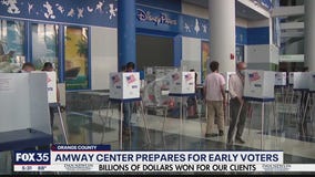 Amway Center prepares for early voters