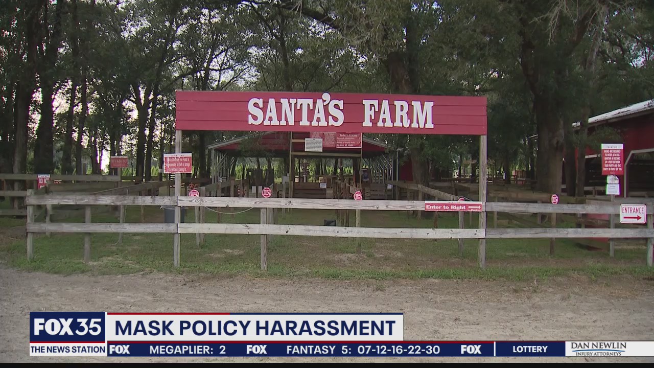 Lake County Christmas tree farm business harassed over mask policy