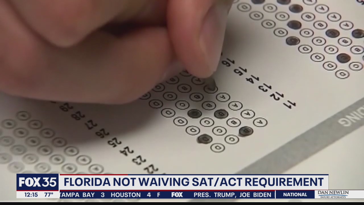 Florida universities still requiring SAT/ACT scores
