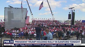 President Trump holding rally in Sanford