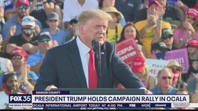 President Trump holds campaign rally in Ocala