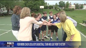 Local moms lead basketball team to victory