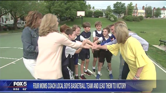 Local moms lead basketball team to victory