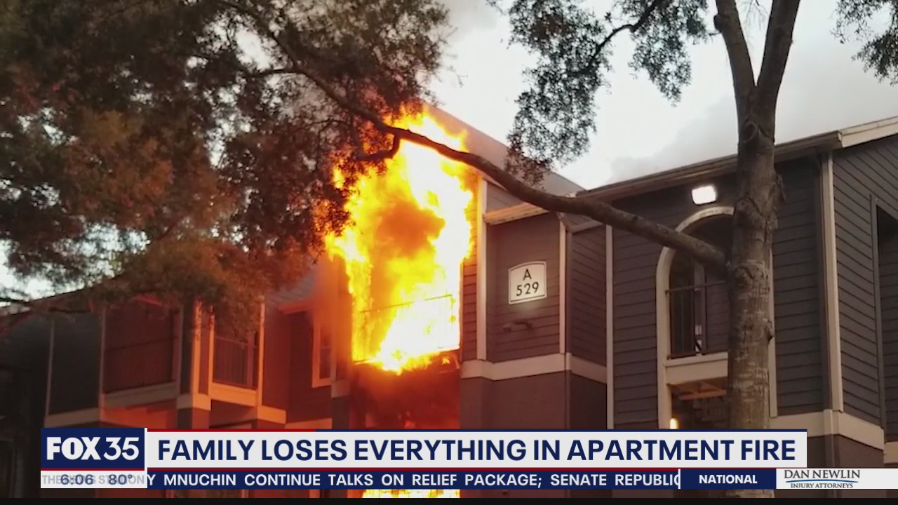 Residents impacted by apartment fire