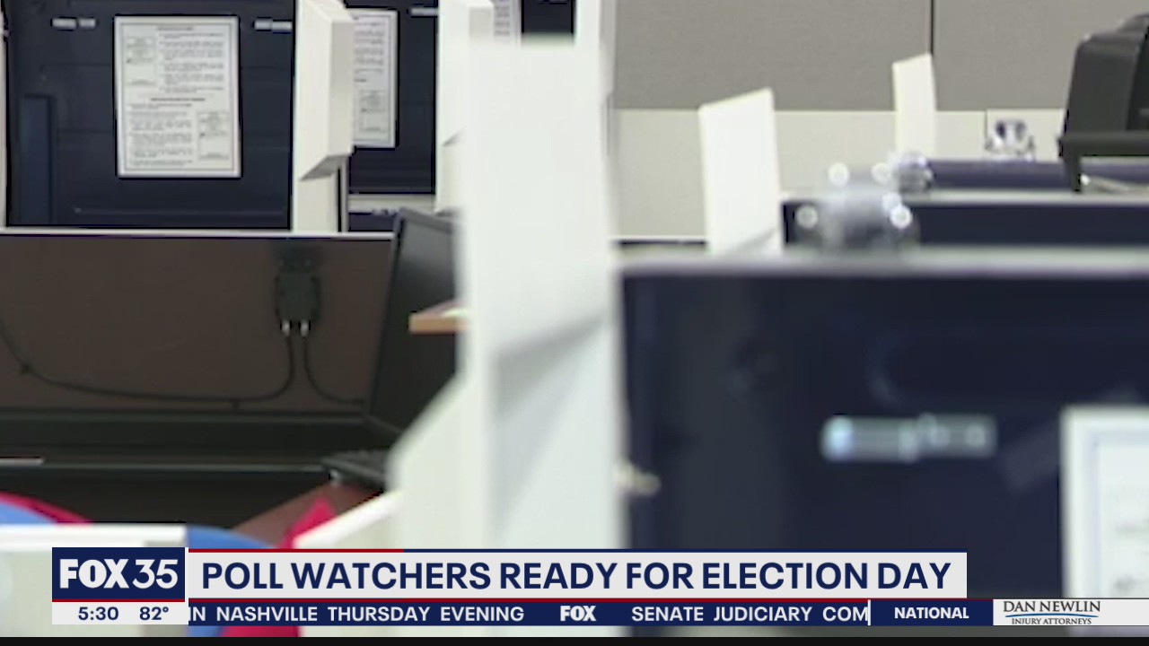 Poll watchers ready for Election Day
