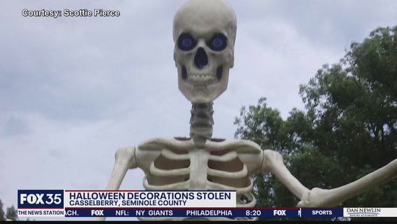 Halloween decoration stolen