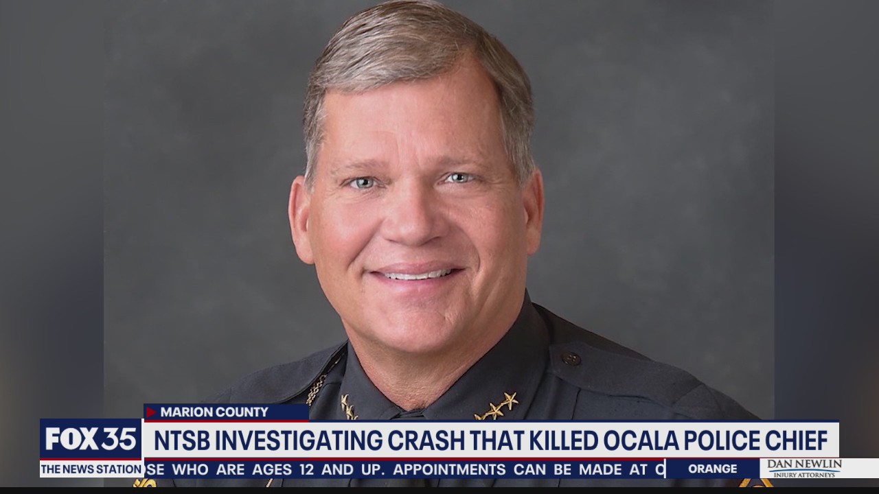 NTSB investigating plane crash that killed Ocala police chief