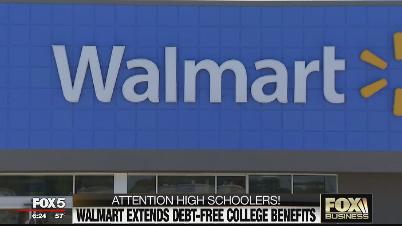 FOX Business Beat: Walmart Extends Debt-Free College Benefits to High Schoolers; Tech Giant Antitrust Concerns