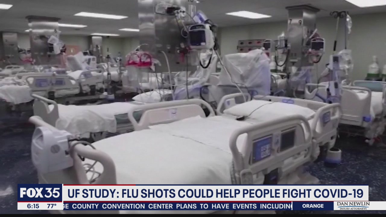 Flu vaccine could boost protection from COVID-19 symptoms