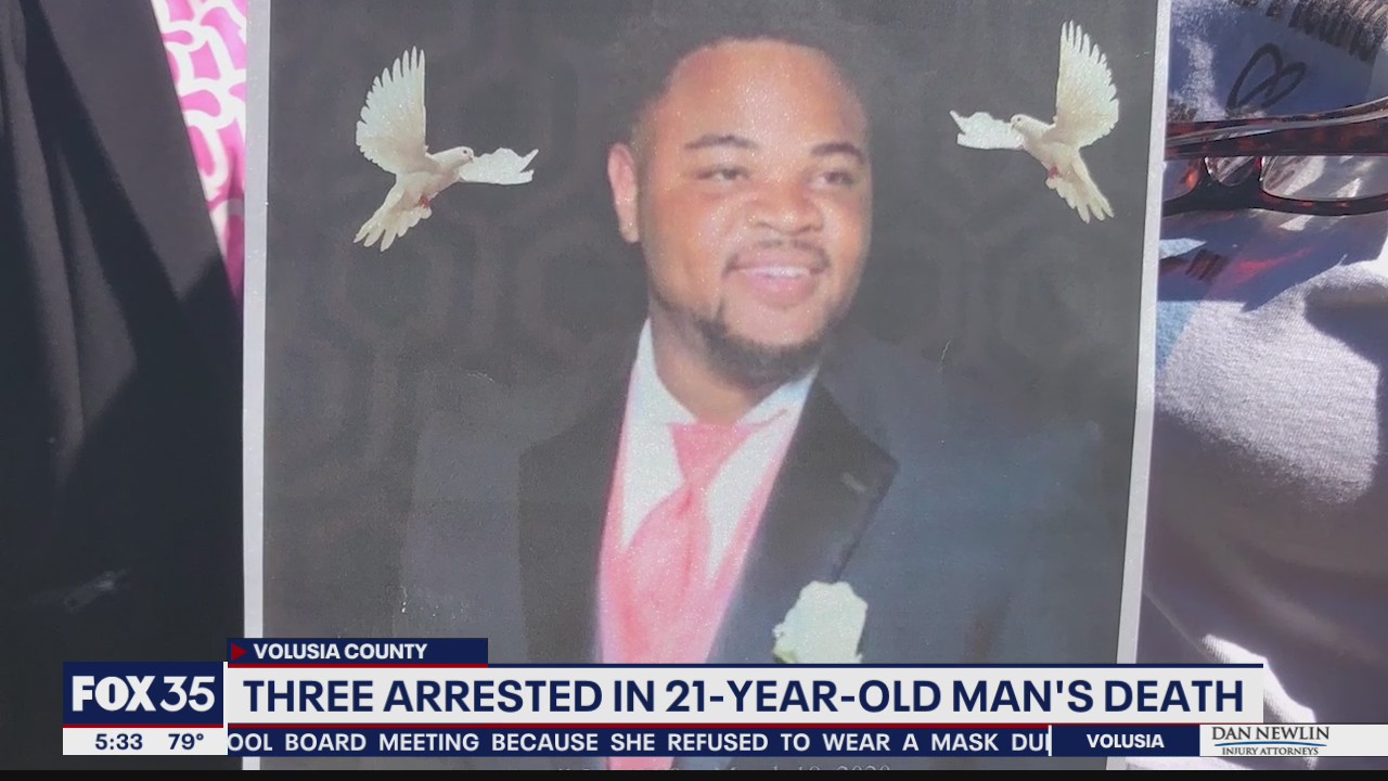 3 arrested in death of Volusia County man