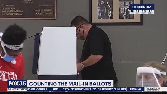 Counting the mail-in votes
