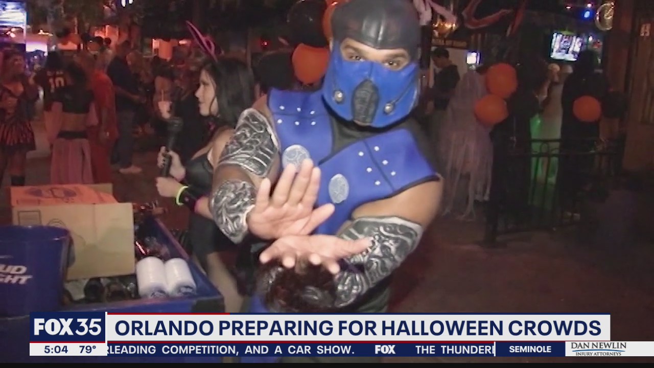 Orlando preparing for Halloween crowds