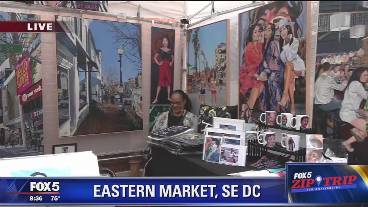 Eastern Market | Zip Tip: Checking Out the Vendors!