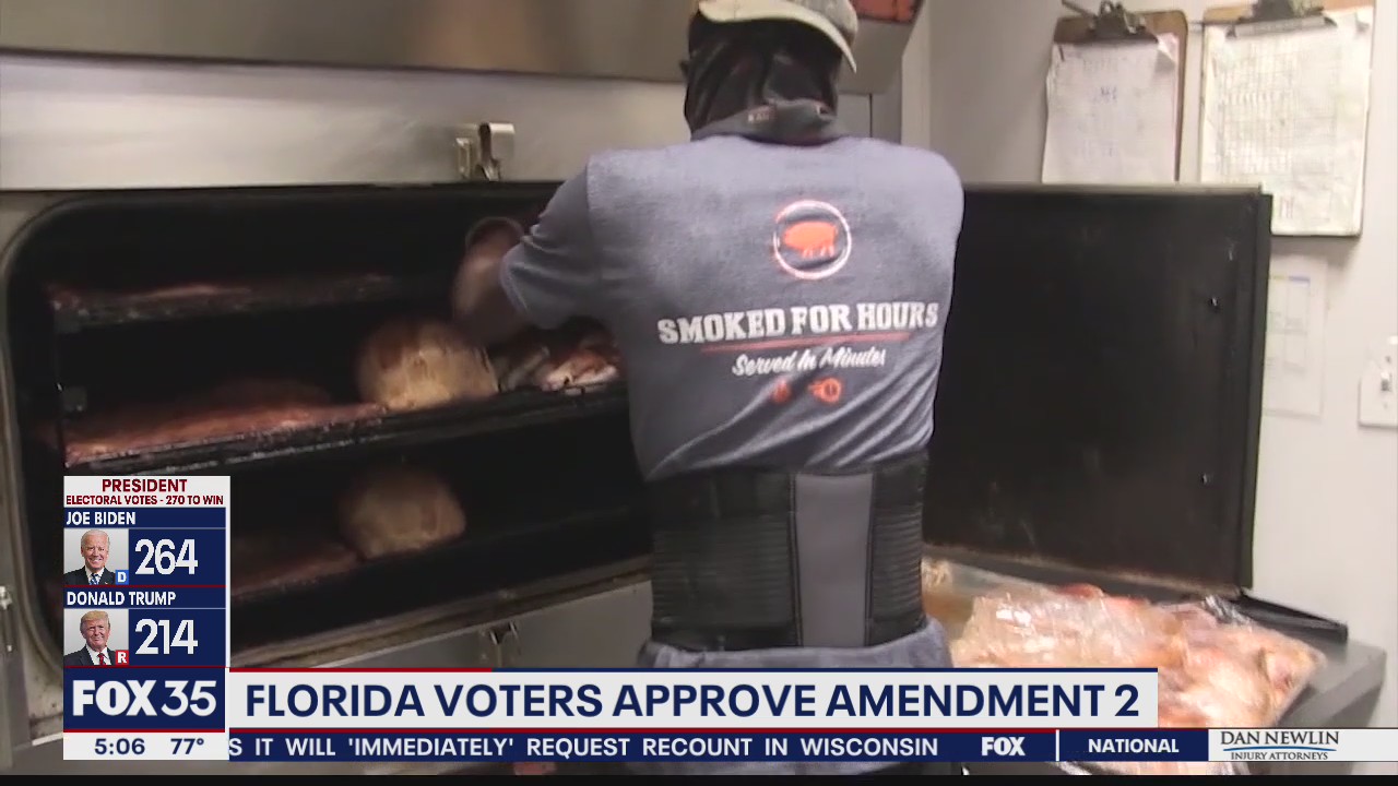 Florida voters approve minimum wage hike
