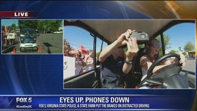 Eyes Up, Phones Down driving challenge