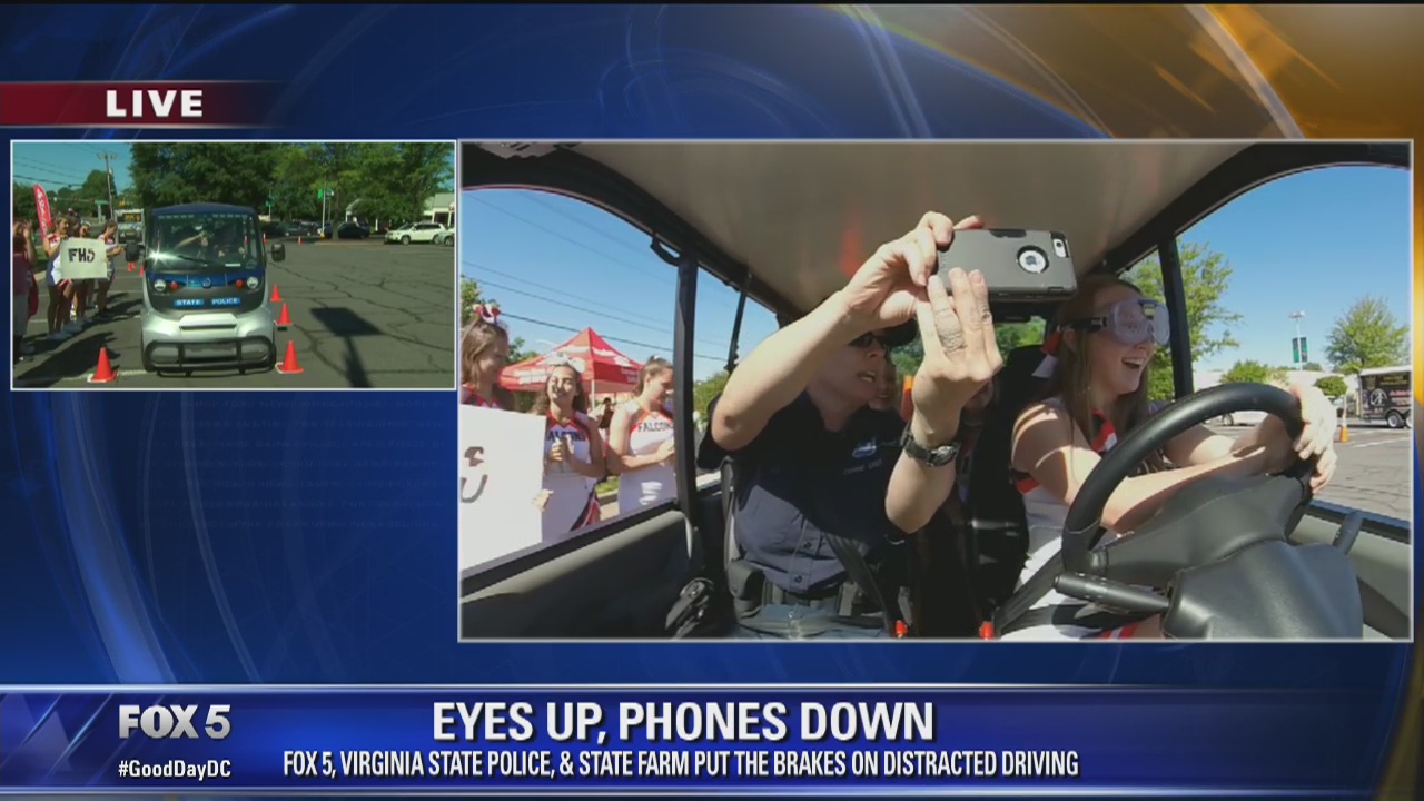 Eyes Up, Phones Down driving challenge
