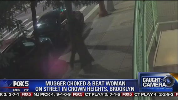 Violent mugging in Brooklyn