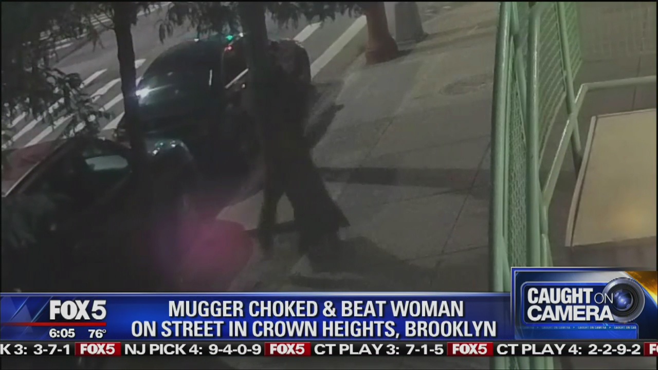 Violent mugging in Brooklyn