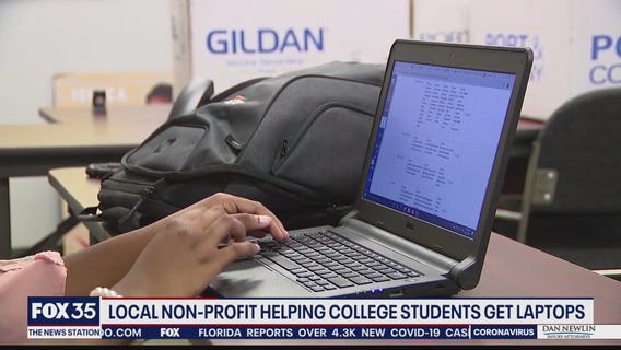 Non-profit helping college students get laptops