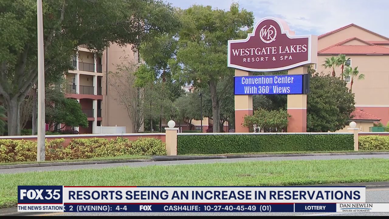 Resorts see rise in holiday reservations