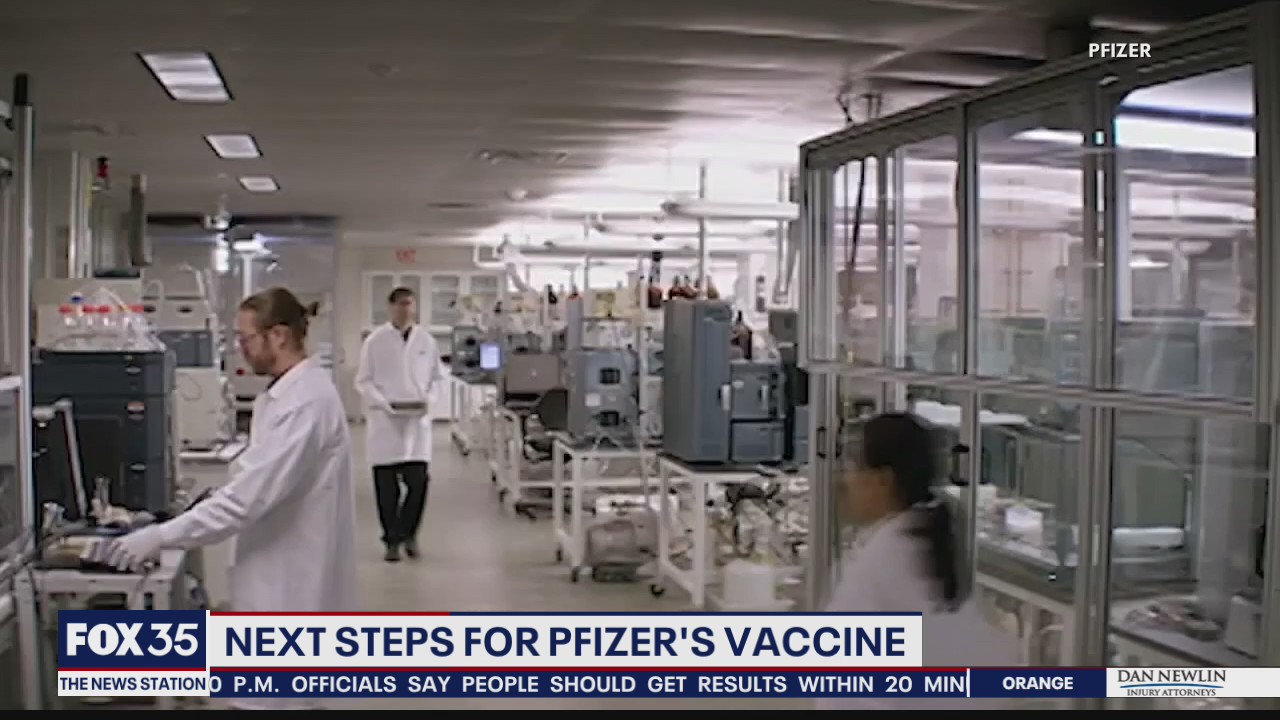 Next steps for Pfizer's COVID-19 vaccine