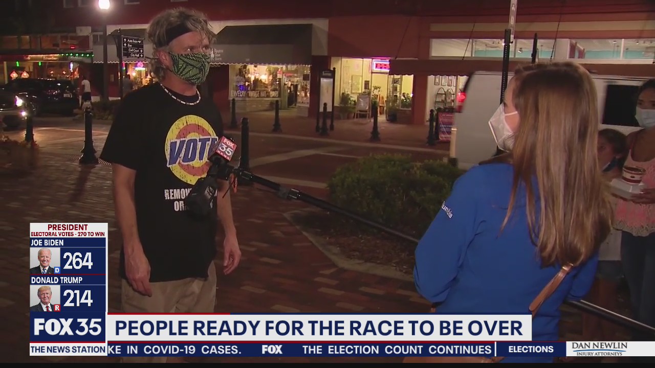 People are ready for election to be over