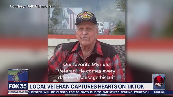 Veteran captures hearts on TikTok