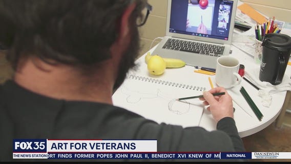 Art classes helping veterans