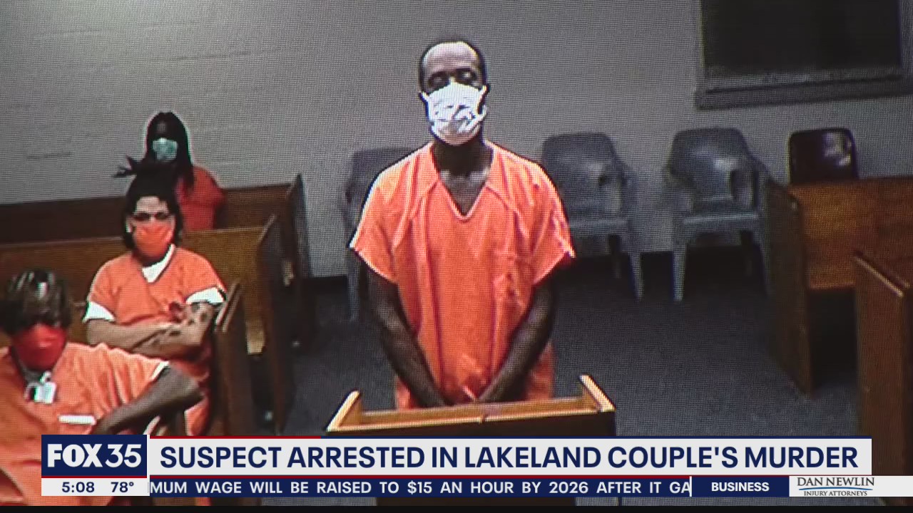 Suspect arrested in murder of Lakeland couple