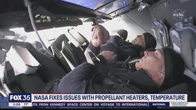 NASA fixes issues on SpaceX Dragon capsule's propellant heaters