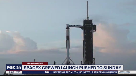 Crew-1 mission launch pushed to Sunday