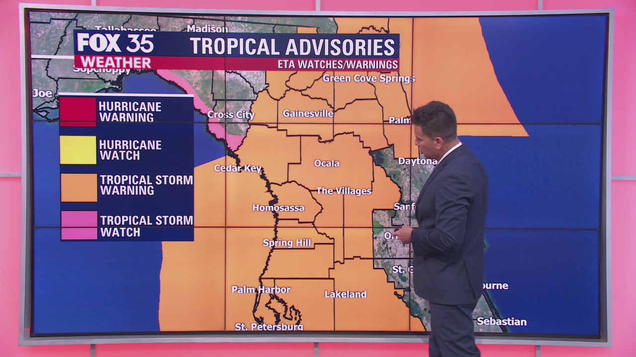 Tropical Storm Eta makes landfall