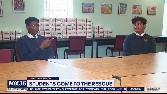 Students come to the rescue